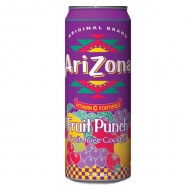 Arizona Fruit Punch 23 Fl Oz (695ml) - 6 Cans